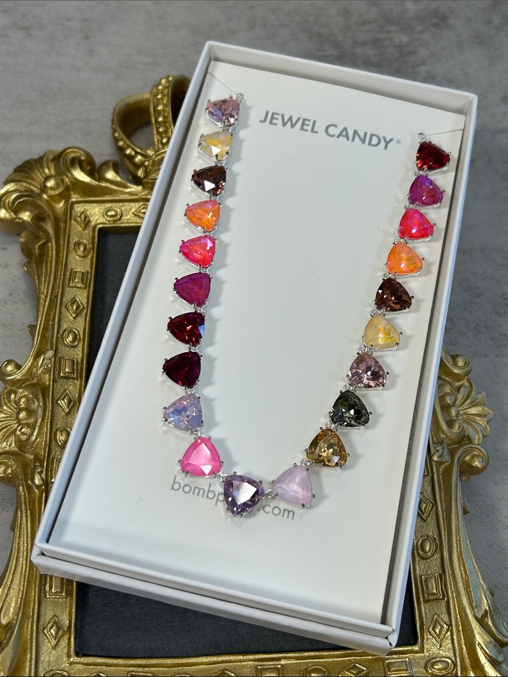 Jewel Candy Multicolor Crystal Necklace